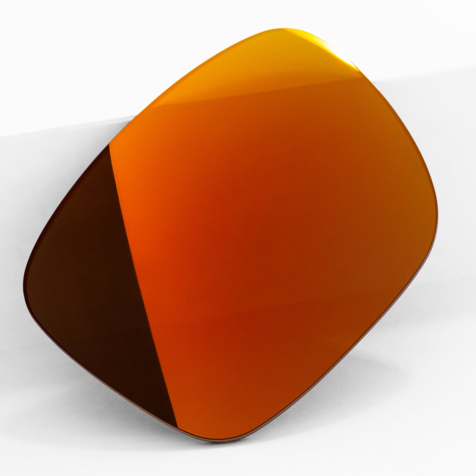 Polarized Fire Red replacement lenses true color