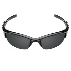 Revant black rubber kit installed on Oakley Half Jacket 2.0 sunglasses