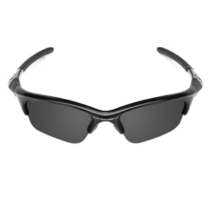 Revant black rubber kit installed on Oakley Half Jacket sunglasses