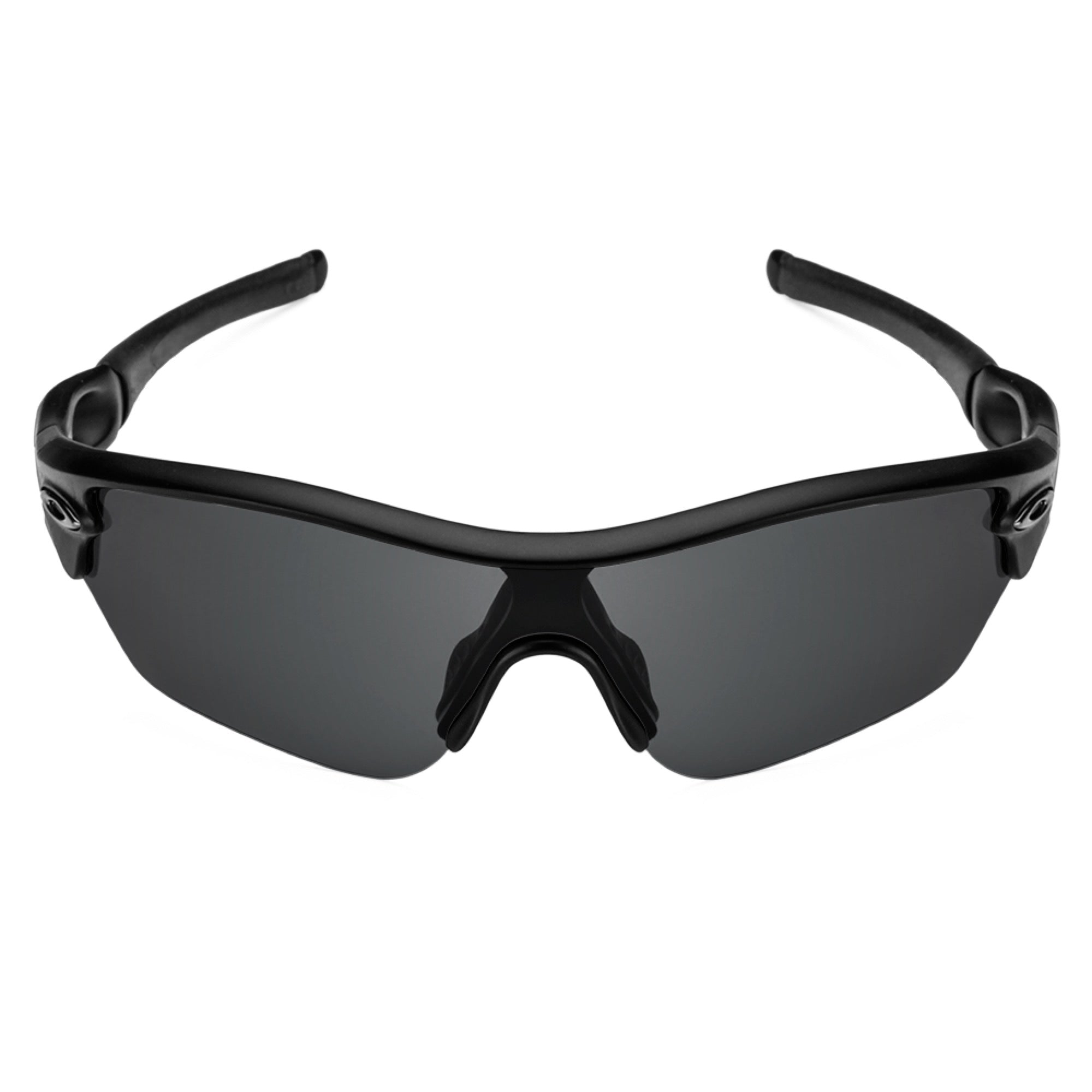 Revant black rubber kit installed on Oakley Radar sunglasses
