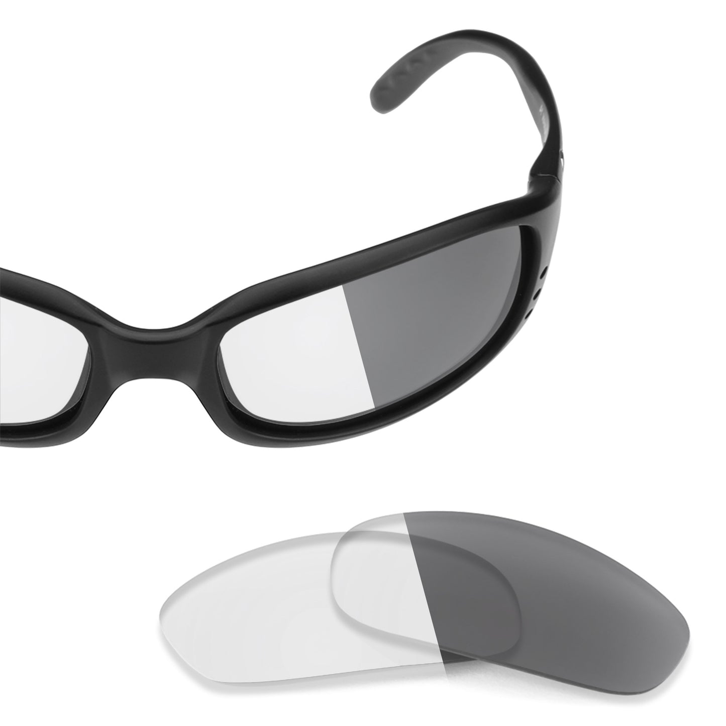 Revant replacement lenses for Costa Brine Non-Polarized Adapt Gray Photochromic