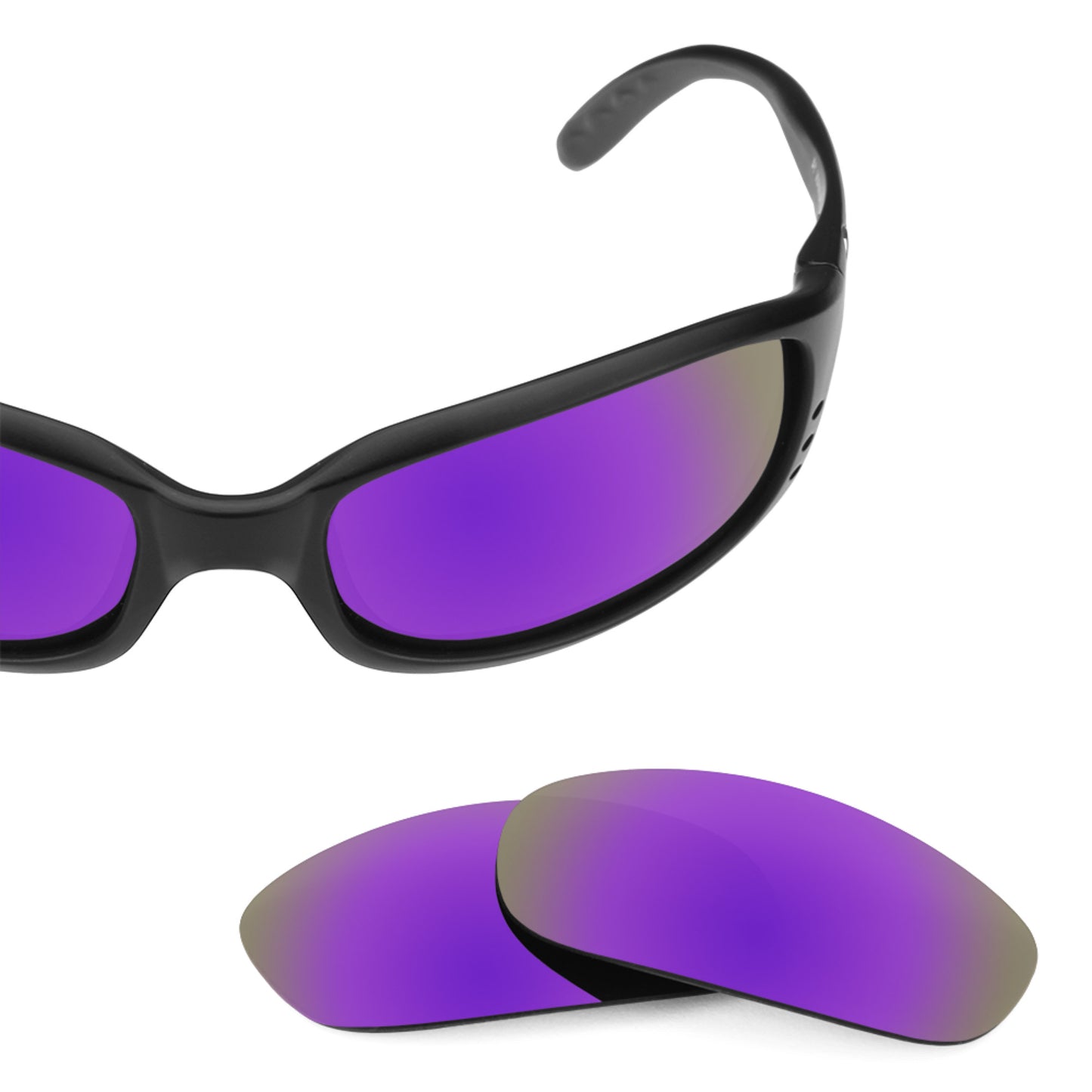 Revant replacement lenses for Costa Brine Elite Polarized Plasma Purple