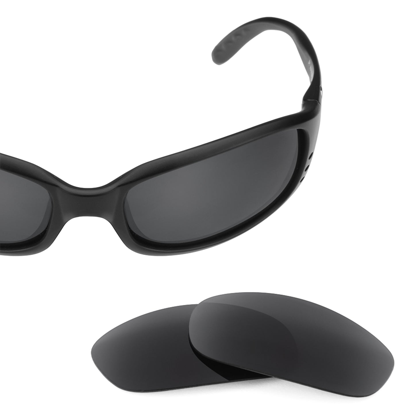Revant replacement lenses for Costa Brine Non-Polarized Stealth Black