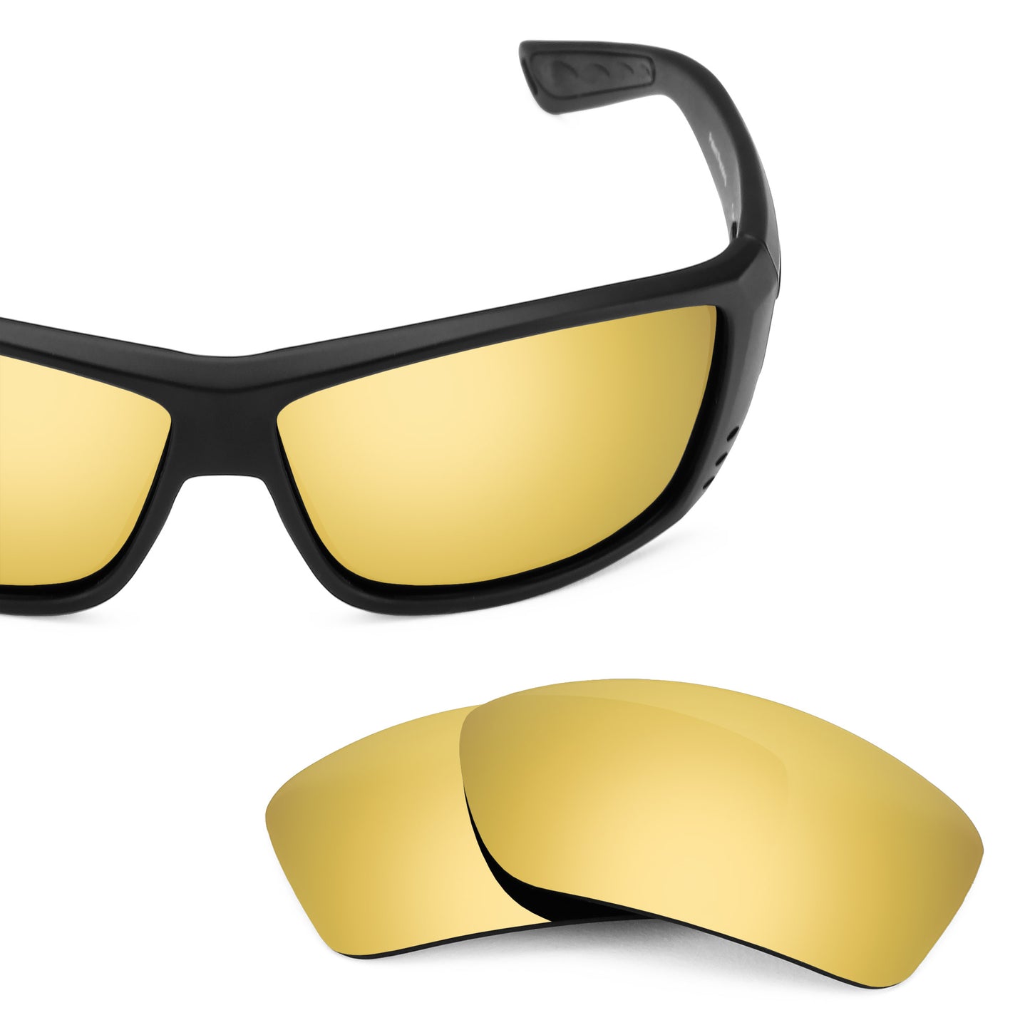 Revant replacement lenses for Costa Cat Cay Non-Polarized Flare Gold