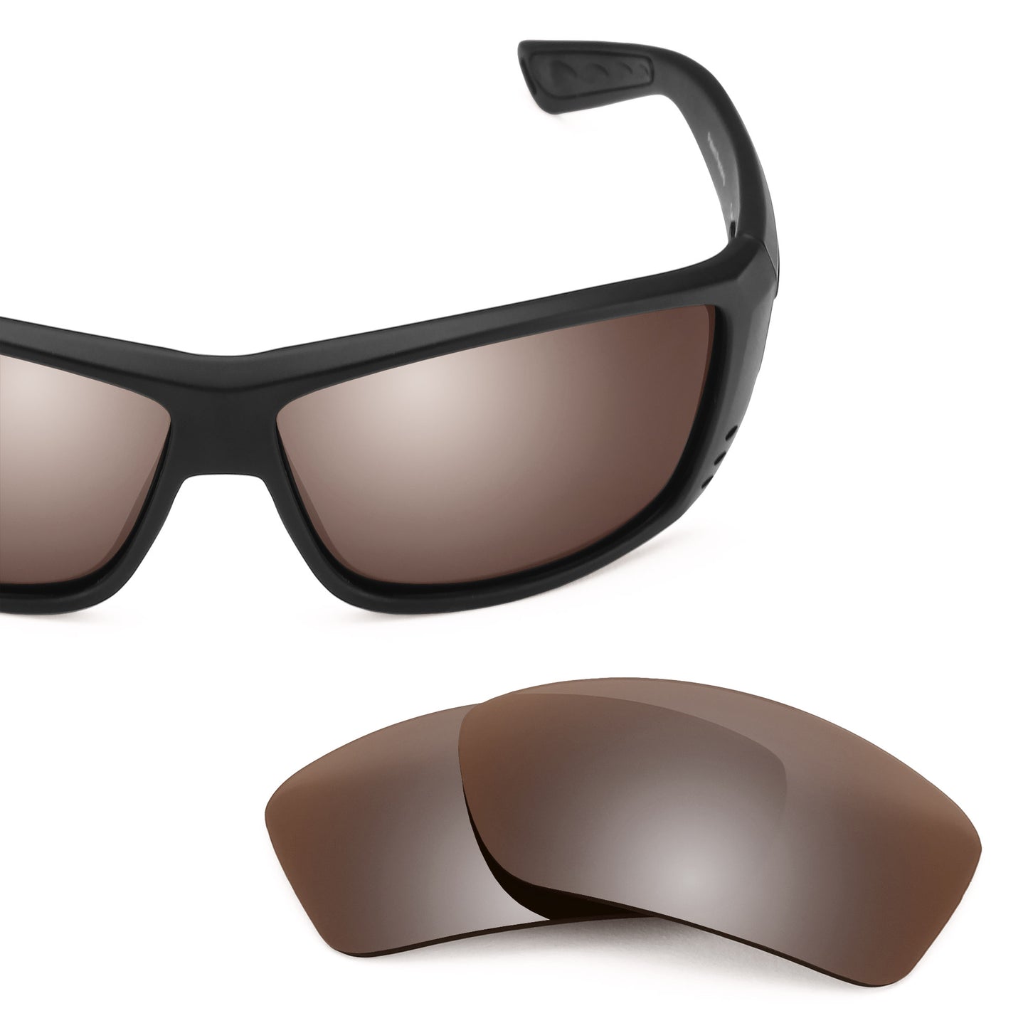 Revant replacement lenses for Costa Cat Cay Polarized Flash Bronze