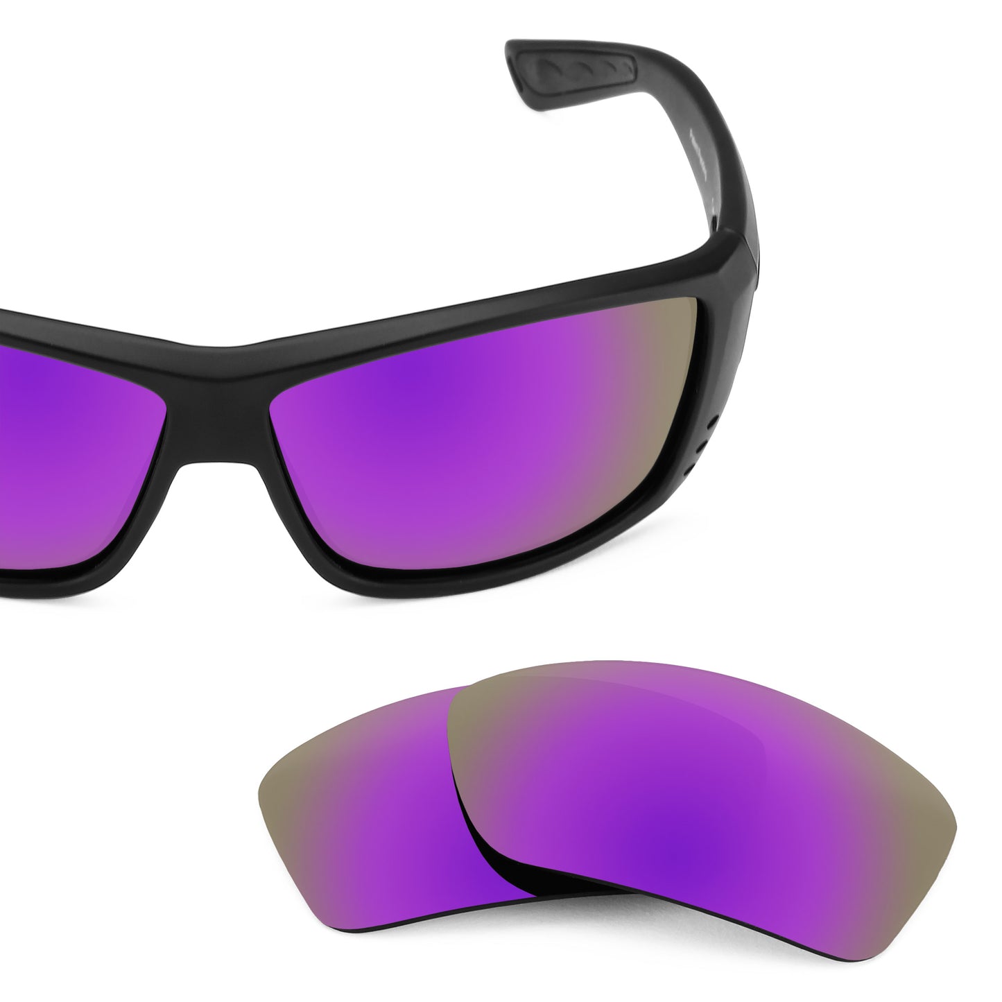 Revant replacement lenses for Costa Cat Cay Non-Polarized Plasma Purple