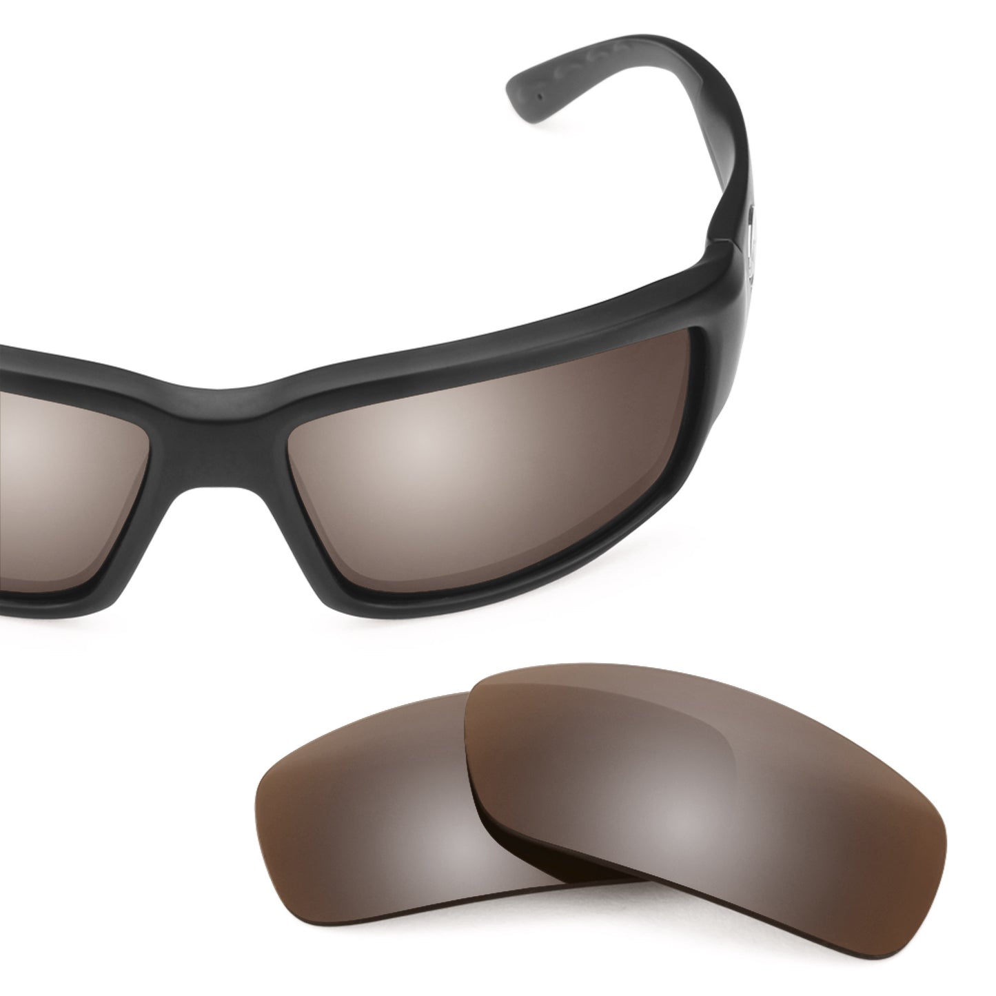 Revant replacement lenses for Costa Fantail Polarized Flash Bronze
