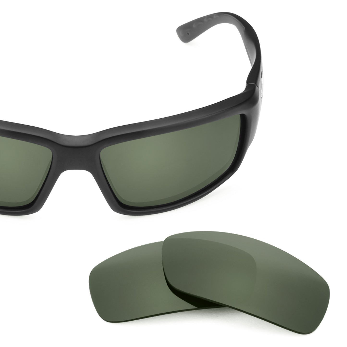 Revant replacement lenses for Costa Fantail Non-Polarized Gray Green