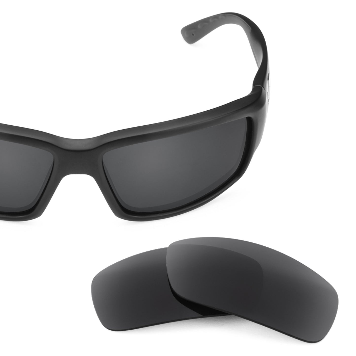 Revant replacement lenses for Costa Fantail Non-Polarized Stealth Black