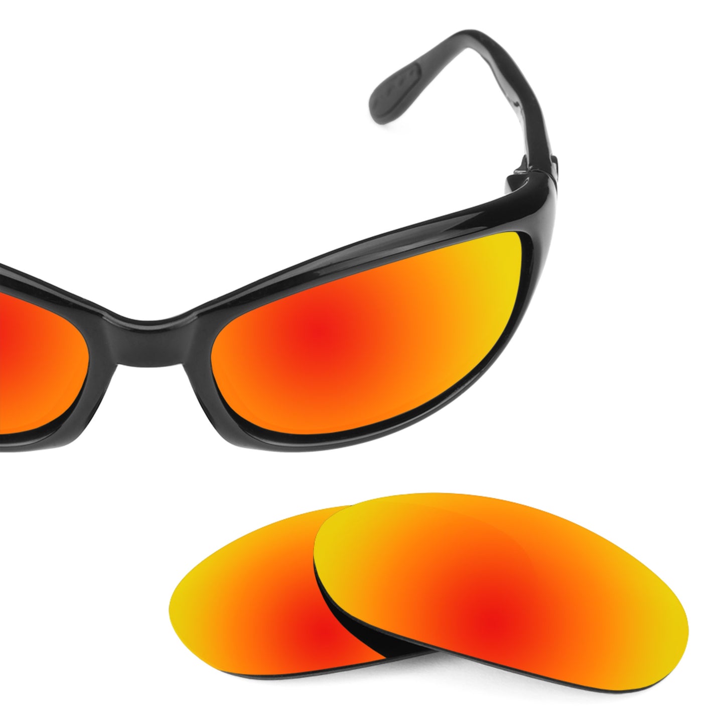 Revant replacement lenses for Costa Harpoon Polarized Fire Red