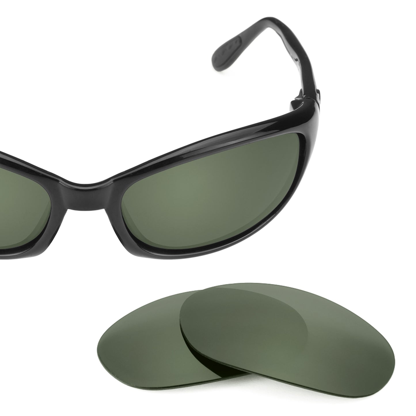 Revant replacement lenses for Costa Harpoon Polarized Gray Green