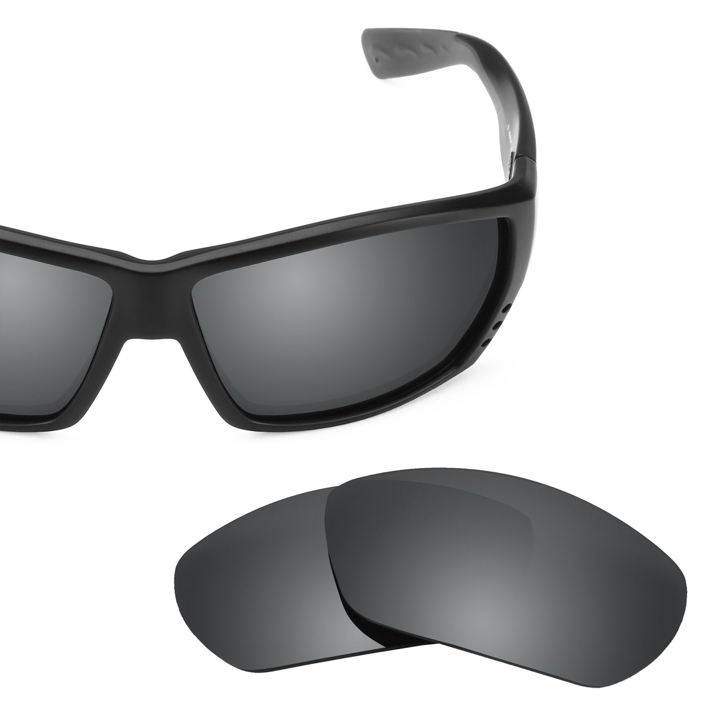 Revant replacement lenses for Costa Tuna Alley Polarized Black Chrome