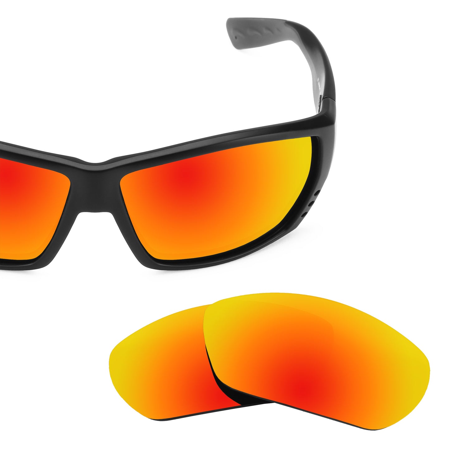 Revant replacement lenses for Costa Tuna Alley Elite Polarized Fire Red