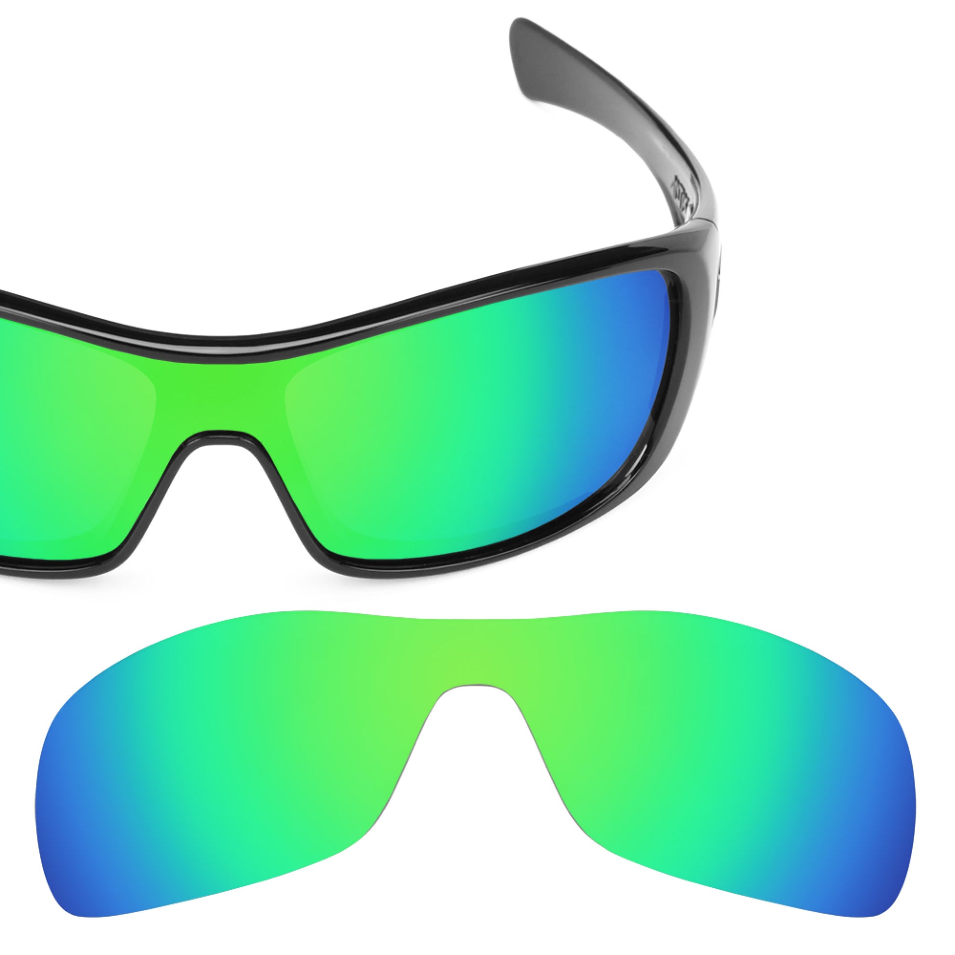 Revant replacement lenses for Oakley Antix Polarized Emerald Green