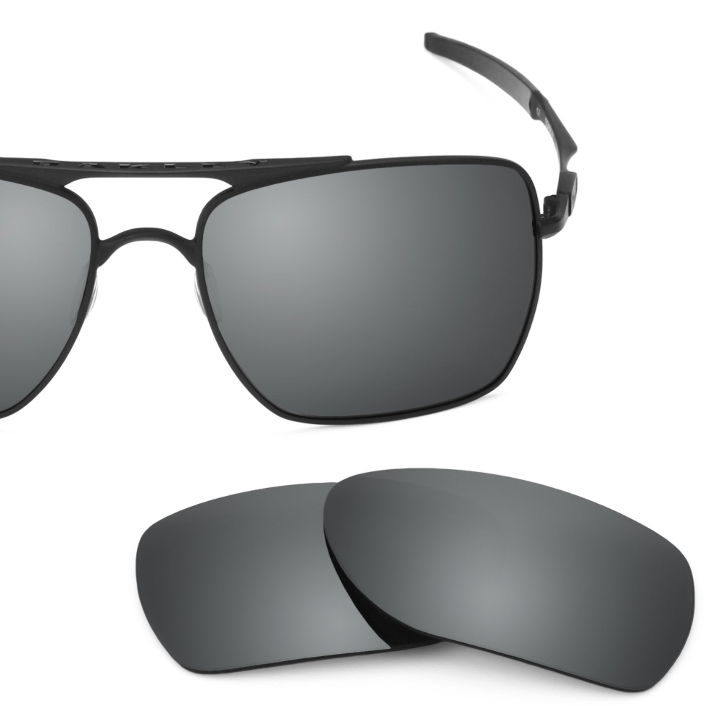 Revant replacement lenses for Oakley Deviation Elite Polarized Black Chrome