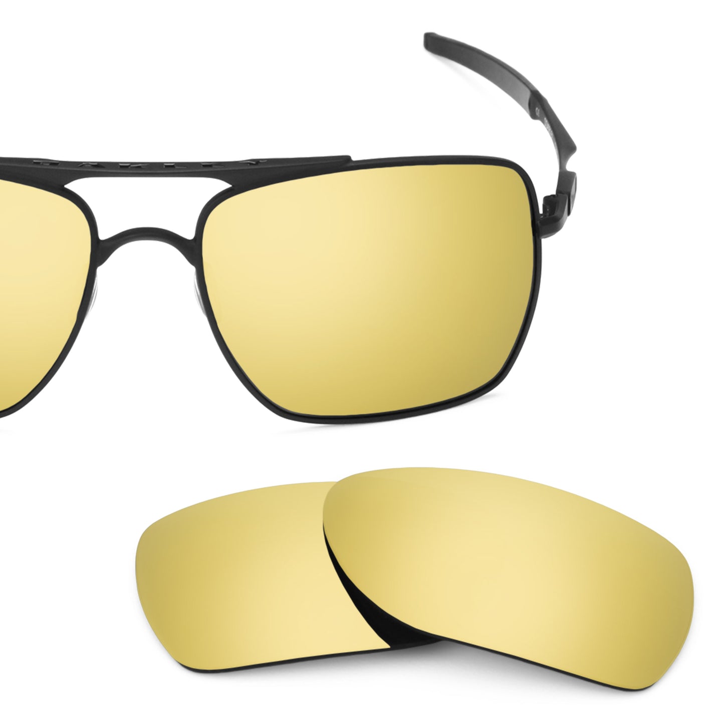 Revant replacement lenses for Oakley Deviation Elite Polarized Flare Gold