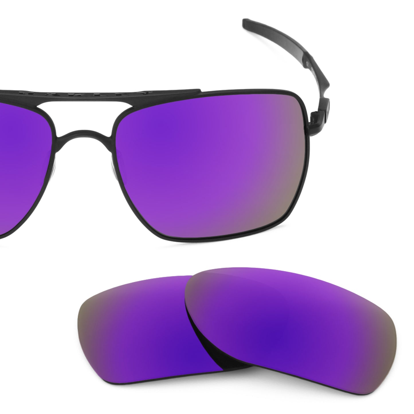 Revant replacement lenses for Oakley Deviation Polarized Plasma Purple