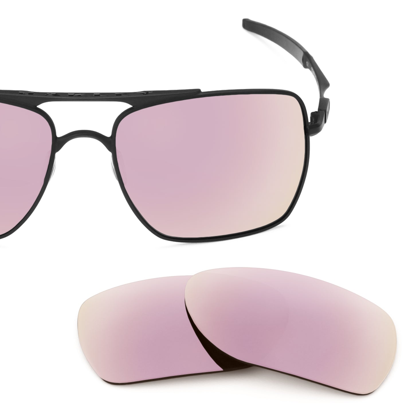 Revant replacement lenses for Oakley Deviation Polarized Rose Gold