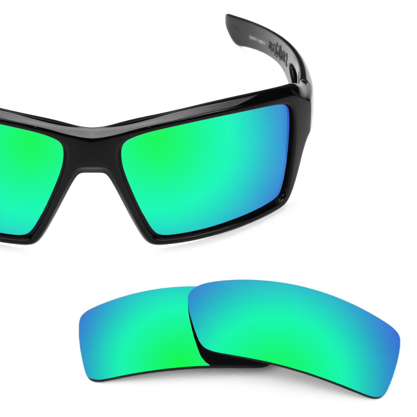 Revant replacement lenses for Oakley Eyepatch 2 Elite Polarized Emerald Green
