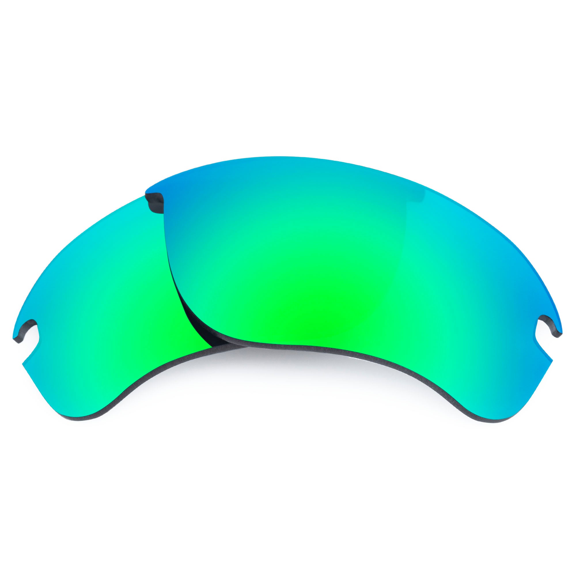 Revant replacement lenses for Oakley Flak Draft (Exclusive Shape) Polarized Emerald Green