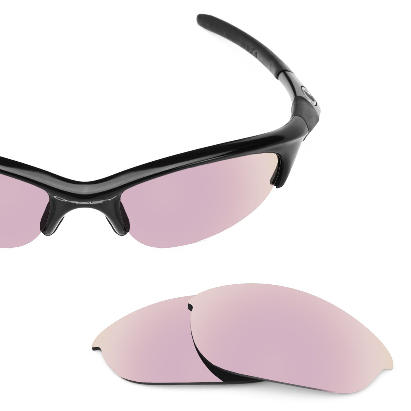 Revant replacement lenses for Oakley Half Jacket Non-Polarized Rose Gold