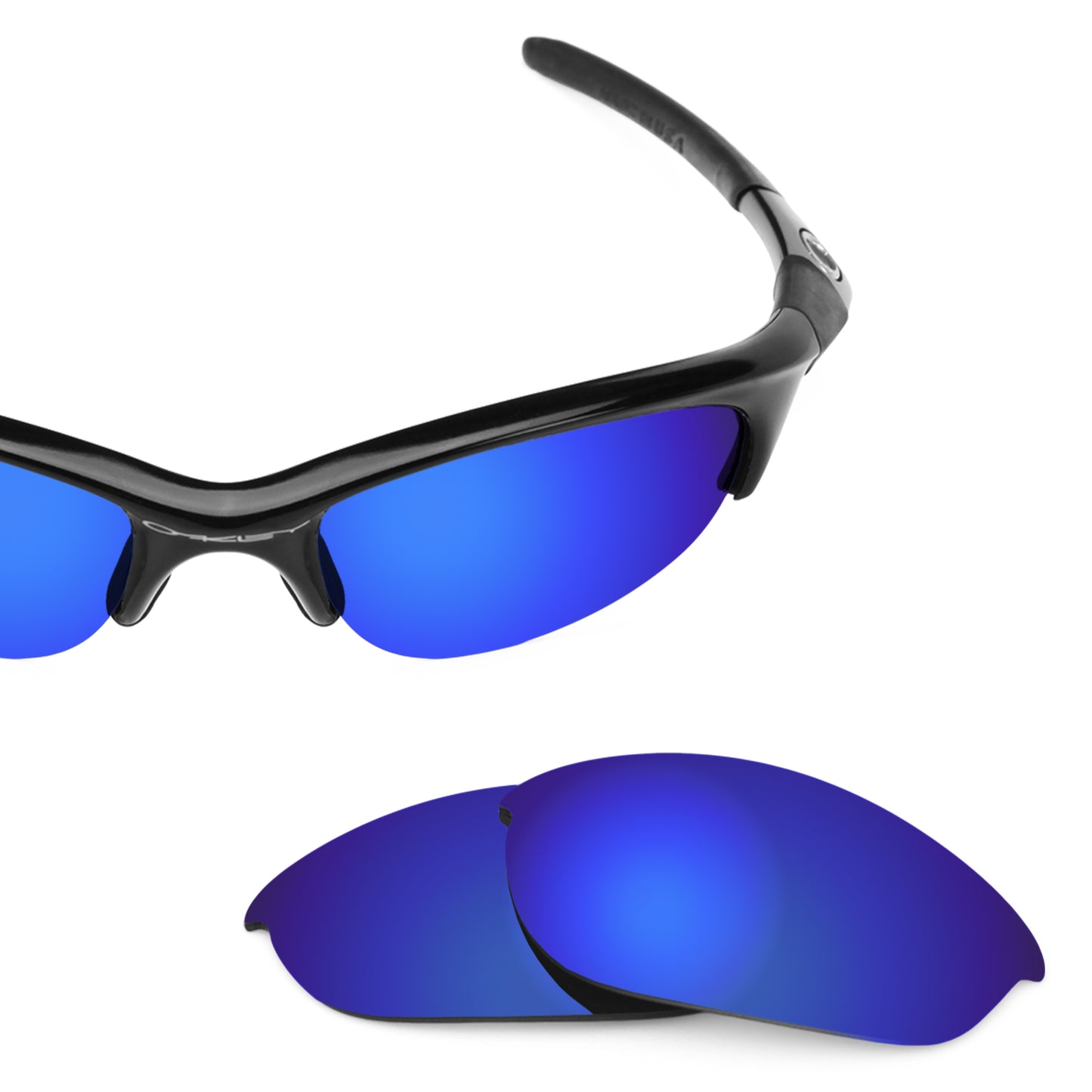 Revant replacement lenses for Oakley Half Jacket Non-Polarized Tidal Blue