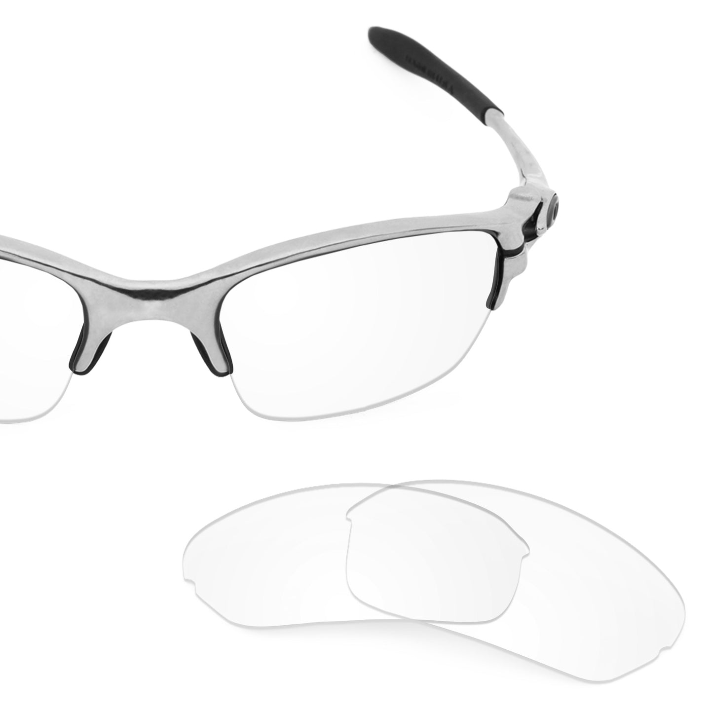 Revant replacement lenses for Oakley Half X Non-Polarized Crystal Clear