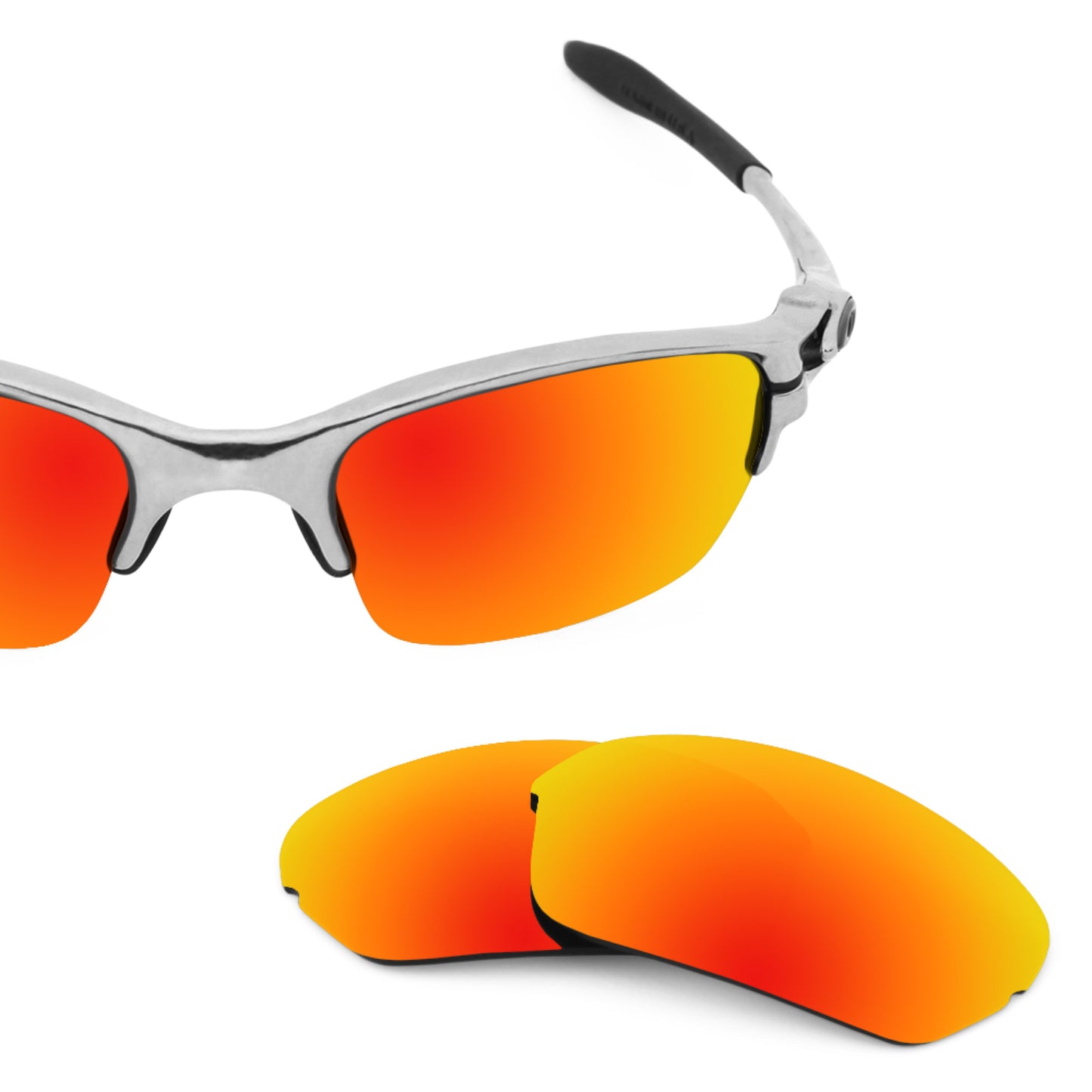 Revant replacement lenses for Oakley Half X Non-Polarized Fire Red
