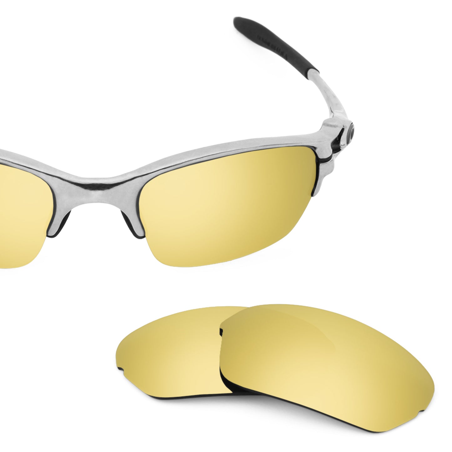 Revant replacement lenses for Oakley Half X Polarized Flare Gold