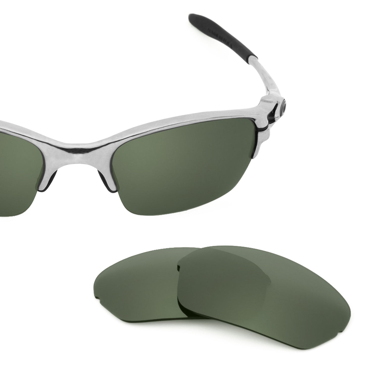Revant replacement lenses for Oakley Half X Non-Polarized Gray Green