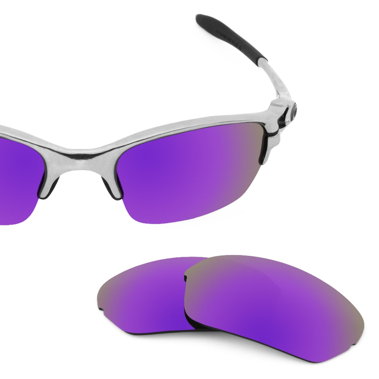 Revant replacement lenses for Oakley Half X Elite Polarized Plasma Purple