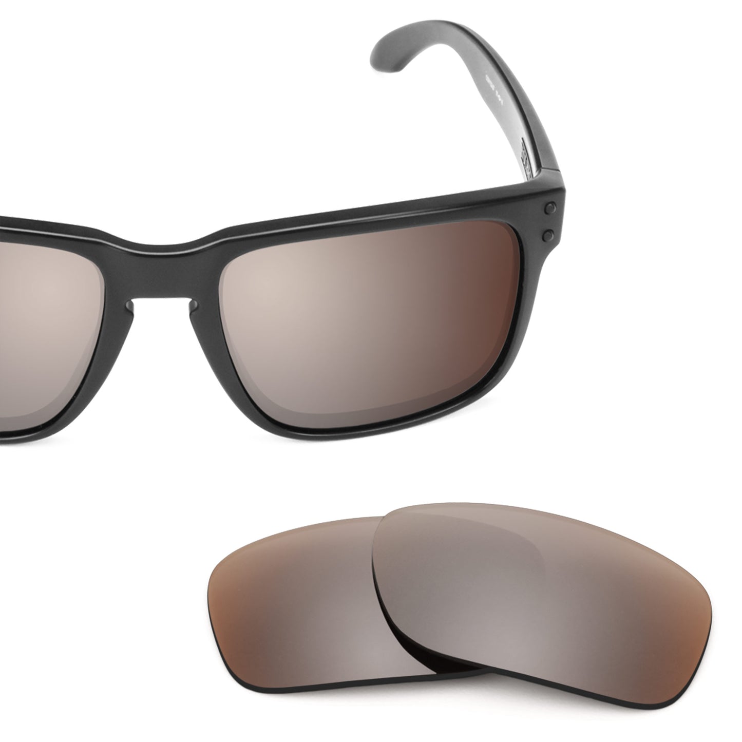 Revant replacement lenses for Oakley Holbrook Non-Polarized Flash Bronze