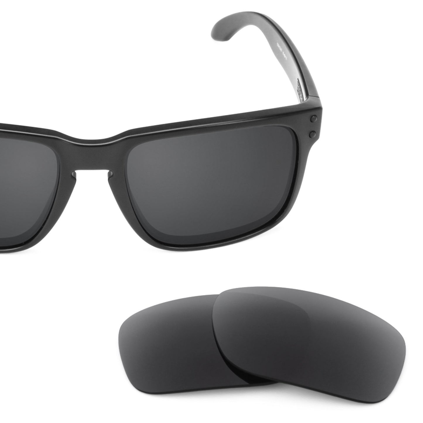 Revant replacement lenses for Oakley Holbrook Non-Polarized Stealth Black