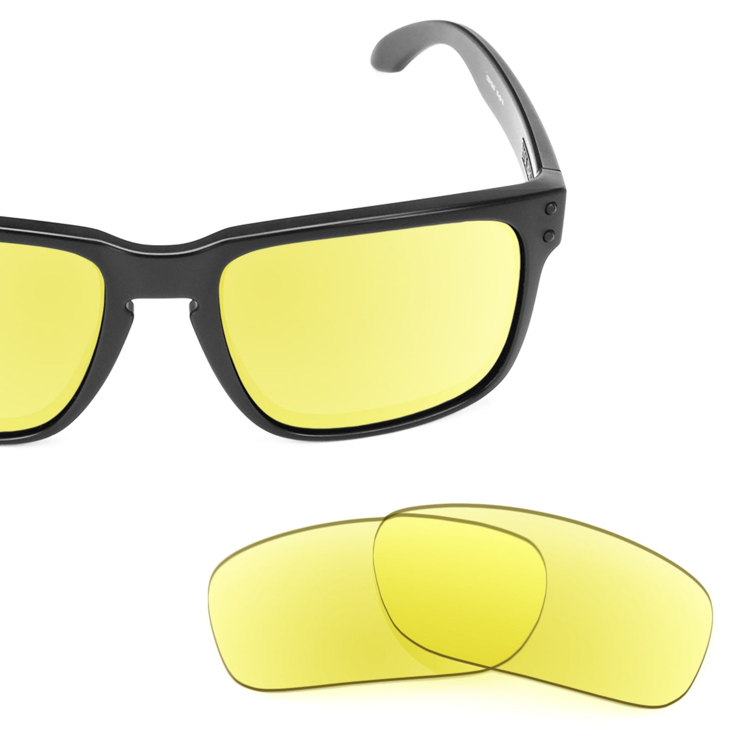 Revant replacement lenses for Oakley Holbrook Non-Polarized Tracer Yellow