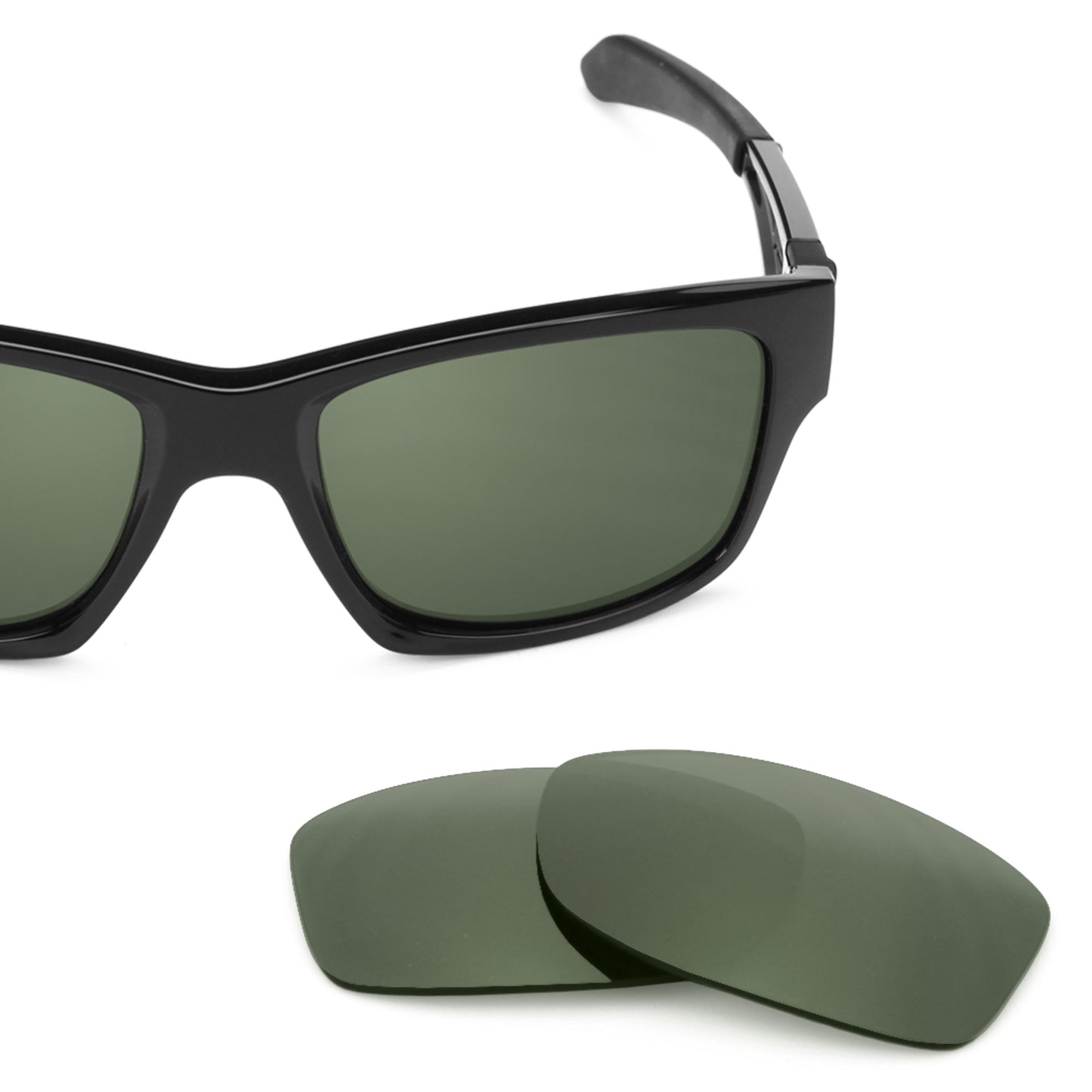 Revant replacement lenses for Oakley Jupiter Squared Elite Polarized Gray Green
