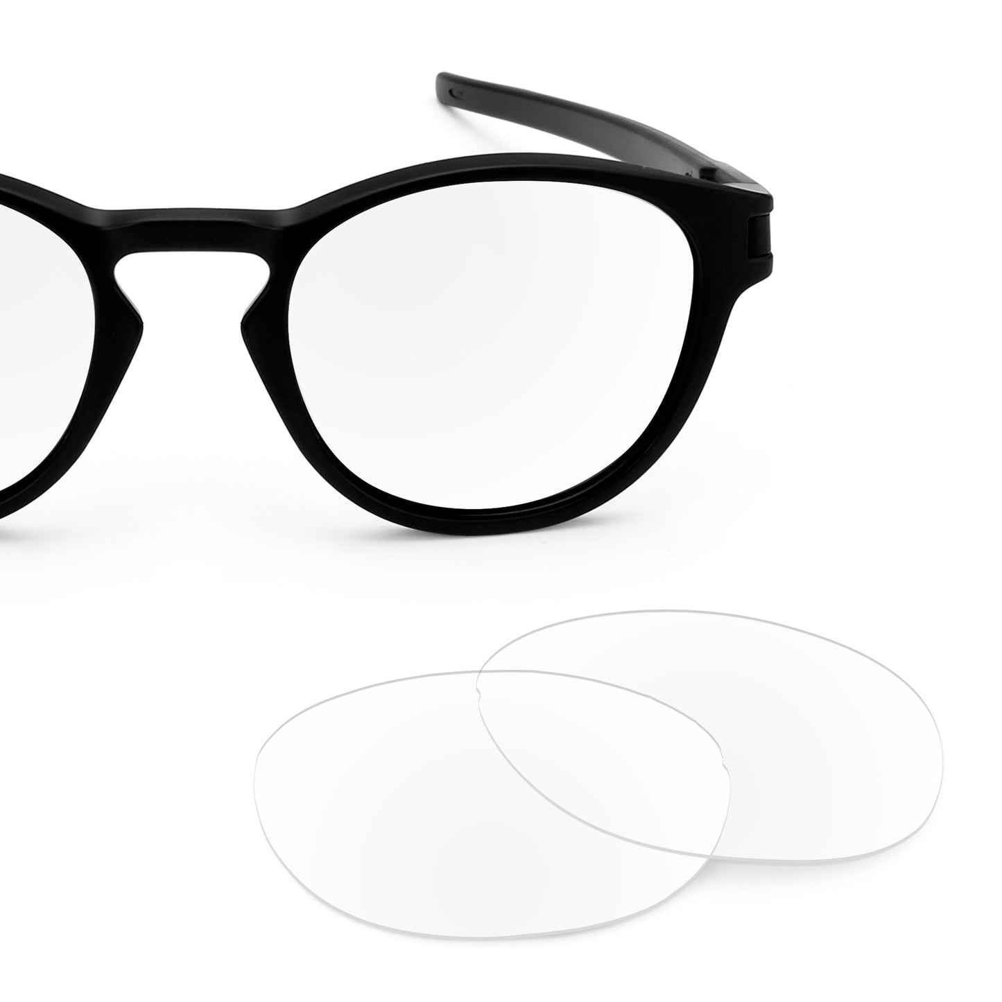 Revant replacement lenses for Oakley Latch Non-Polarized Crystal Clear
