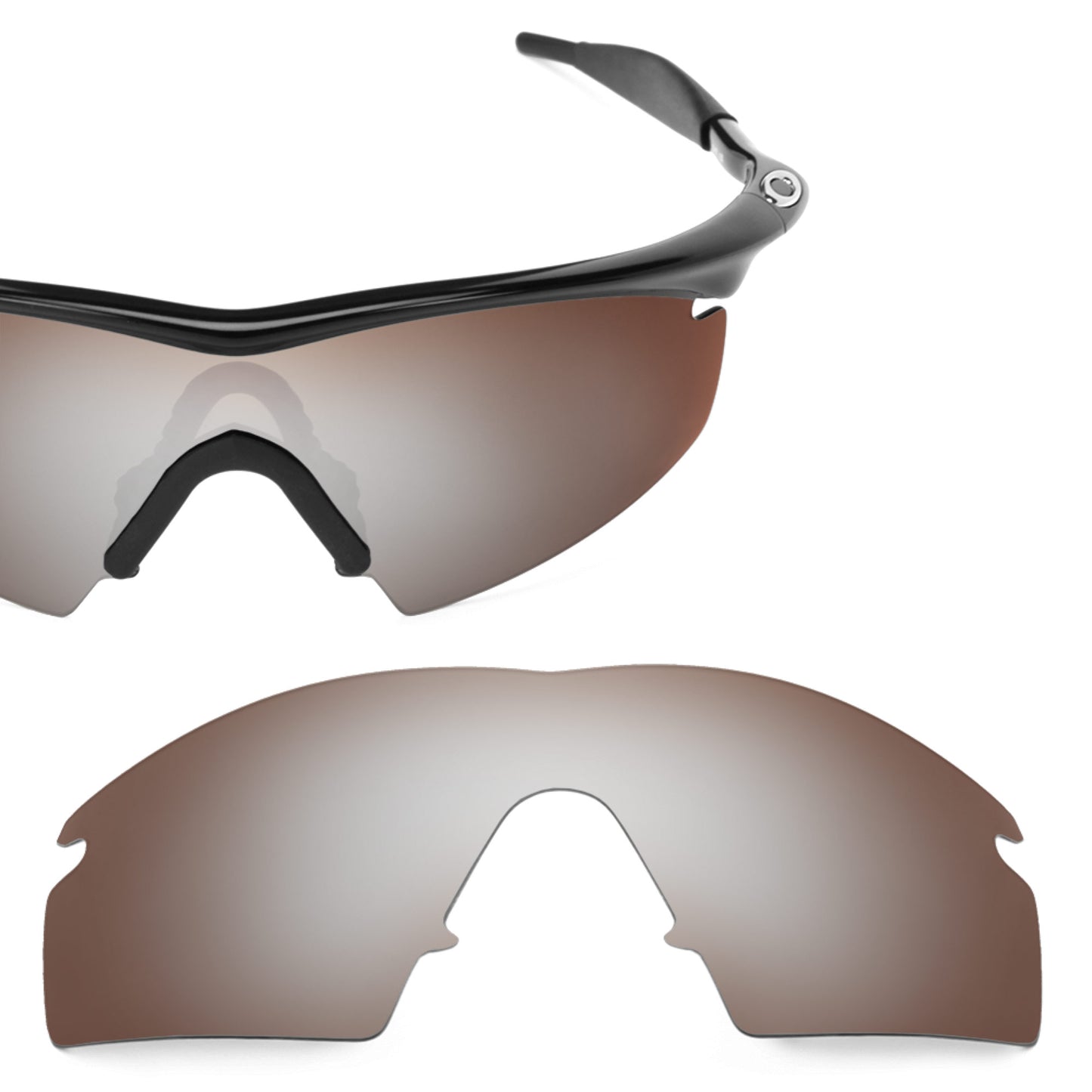 Revant replacement lenses for Oakley M Frame Strike Polarized Flash Bronze