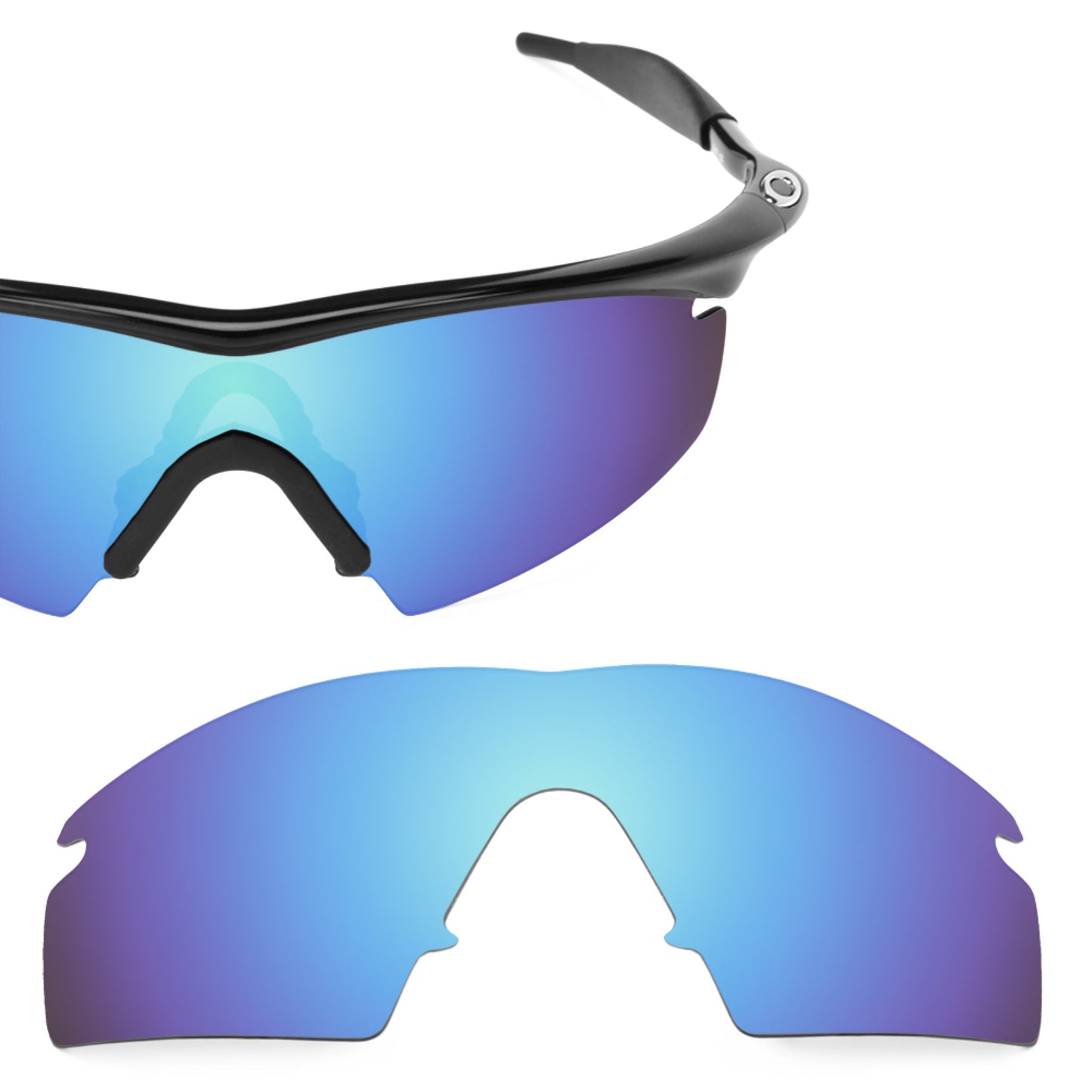Revant replacement lenses for Oakley M Frame Strike Polarized Ice Blue