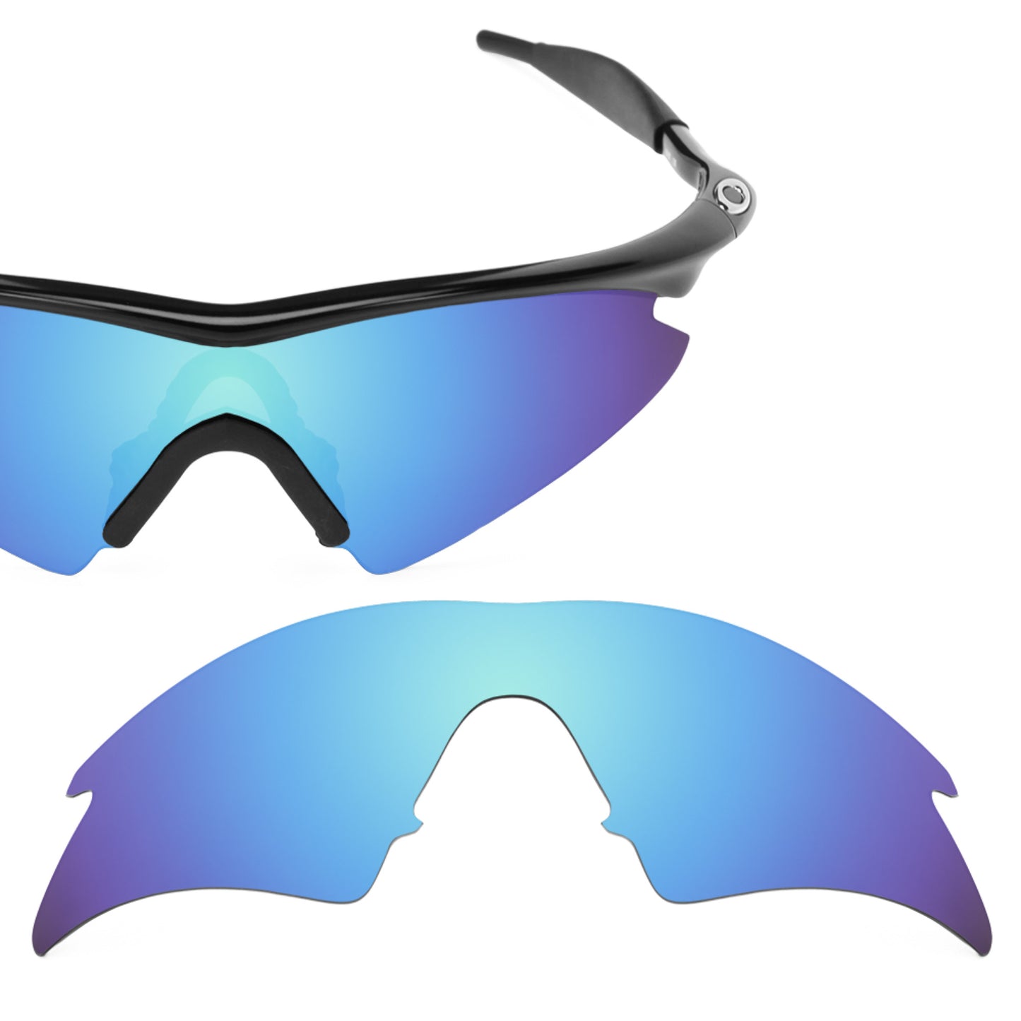 Revant replacement lenses for Oakley M Frame Sweep Polarized Ice Blue
