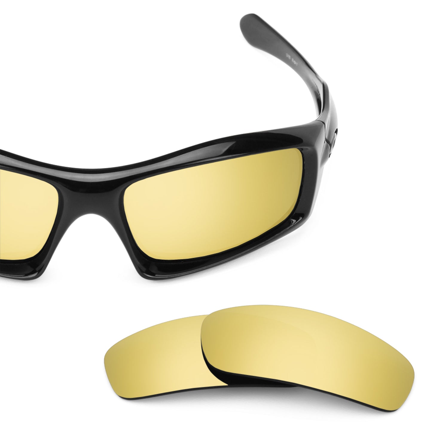 Revant replacement lenses for Oakley Monster Pup Elite Polarized Flare Gold