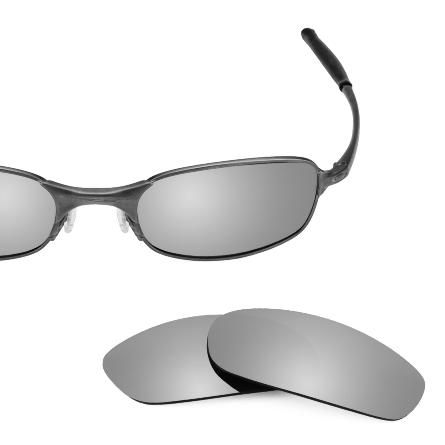 Revant replacement lenses for Oakley Square Wire 2.0 Non-Polarized Titanium
