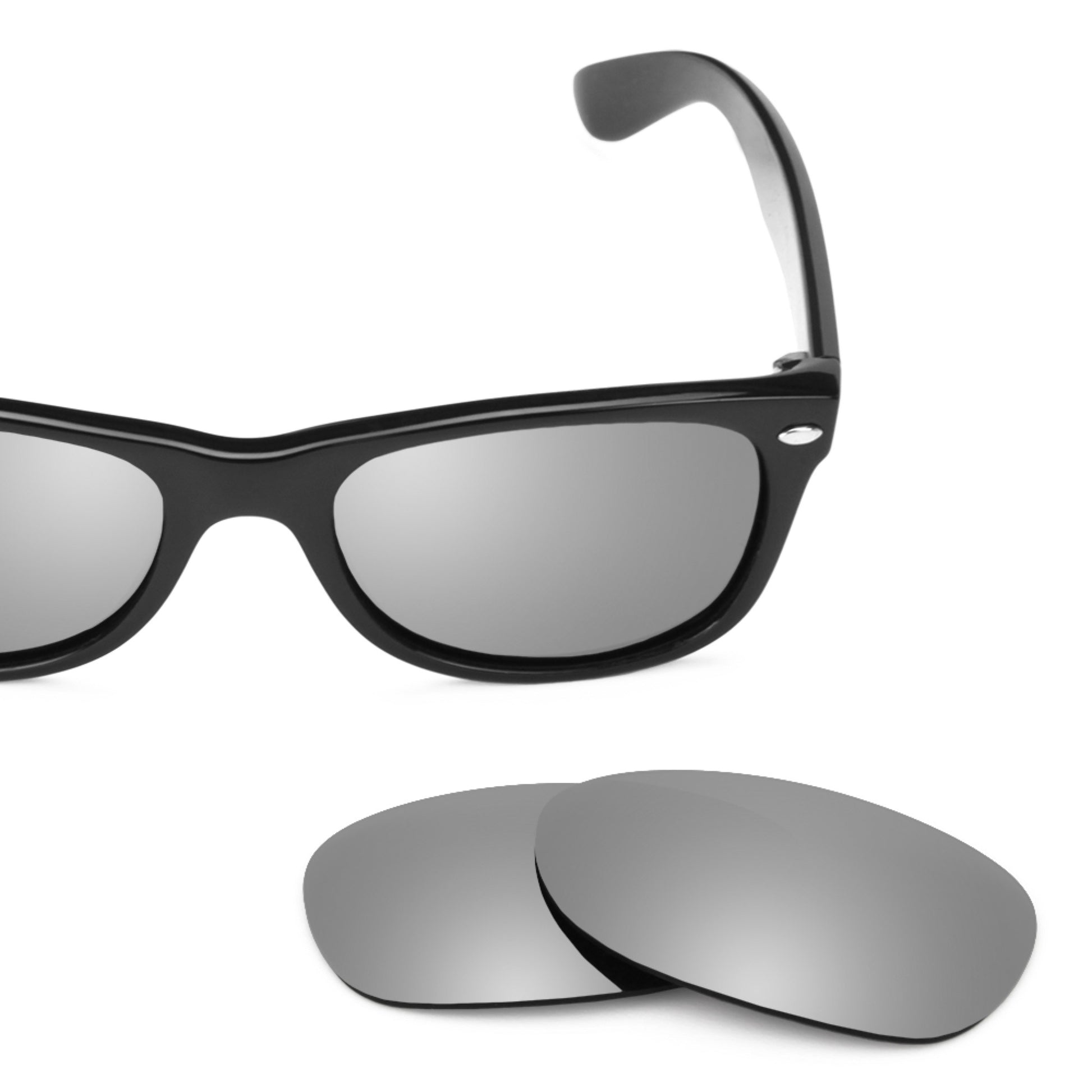 Revant replacement lenses for Ray-Ban New Wayfarer RB2132 52mm Polarized Titanium