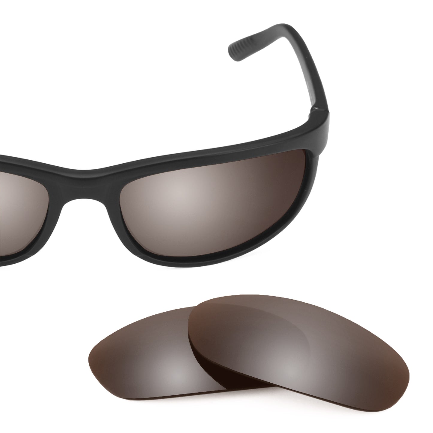 Revant replacement lenses for Ray-Ban Predator 2 RB2027 62mm Polarized Flash Bronze