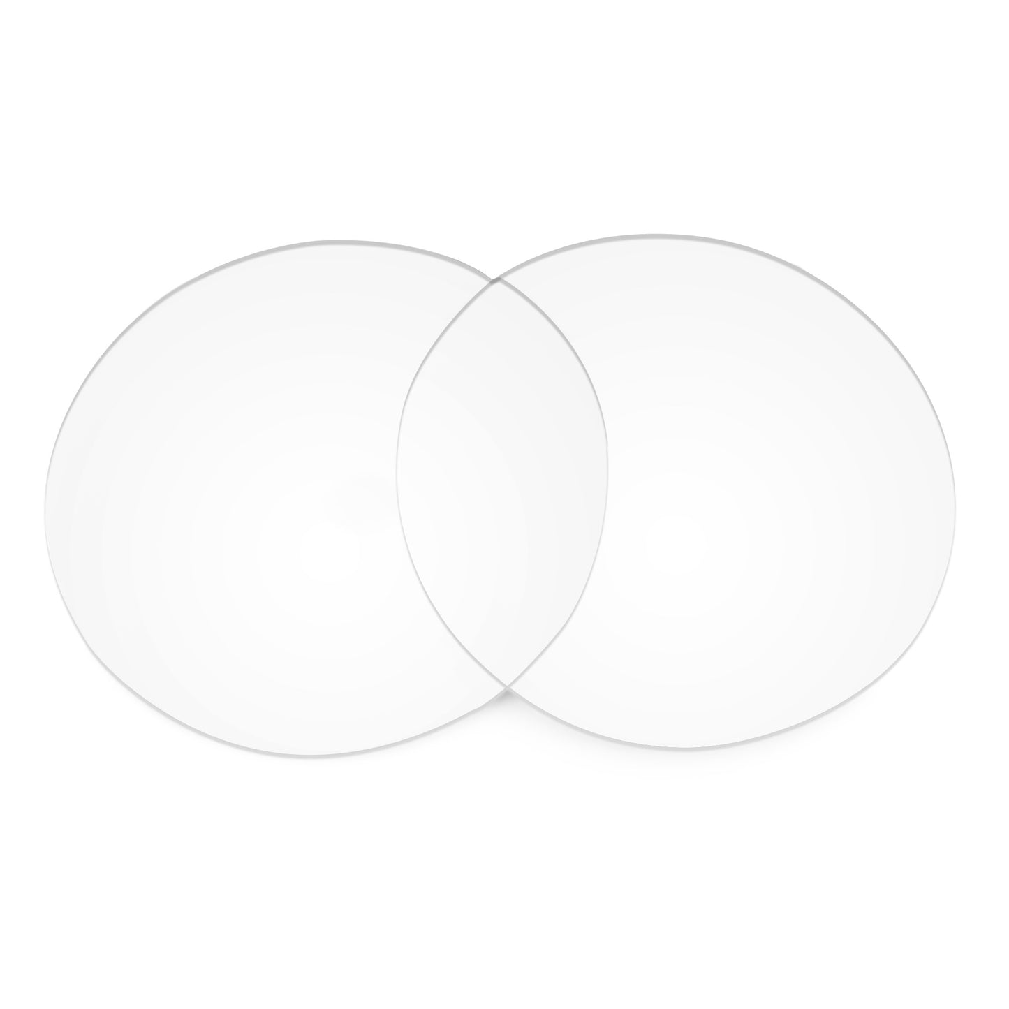 Revant replacement lenses for sunglasses Non-Polarized Crystal Clear