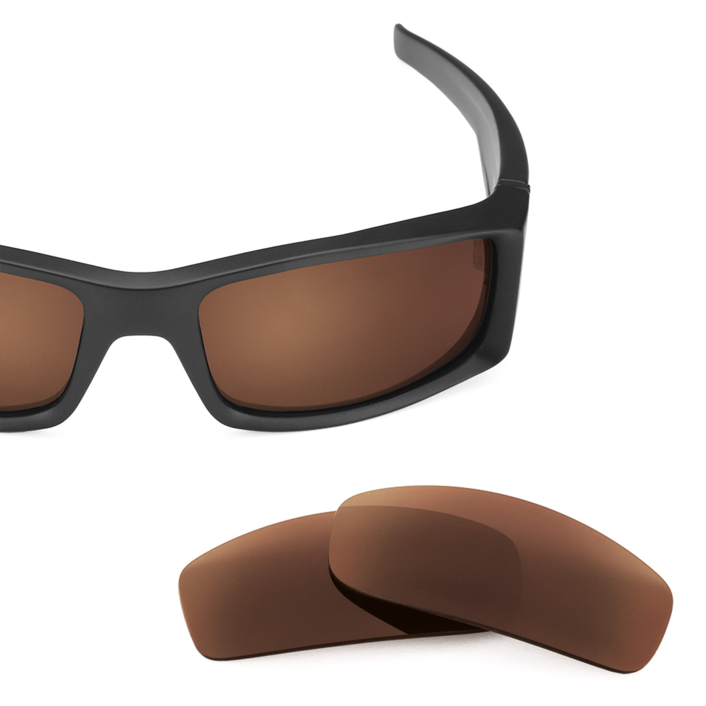 Revant replacement lenses for Spy Optic Hielo Elite Polarized Dark Brown