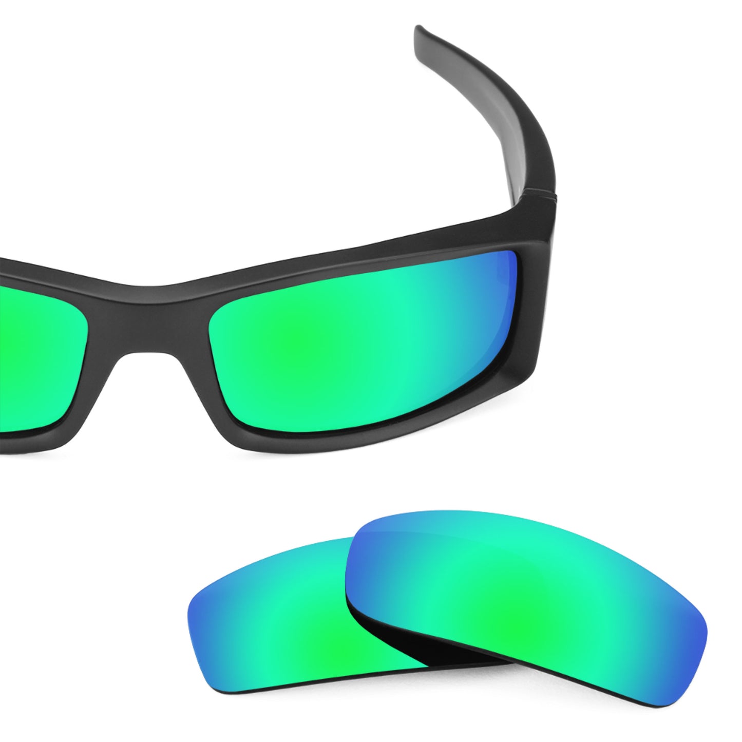 Revant replacement lenses for Spy Optic Hielo Non-Polarized Emerald Green