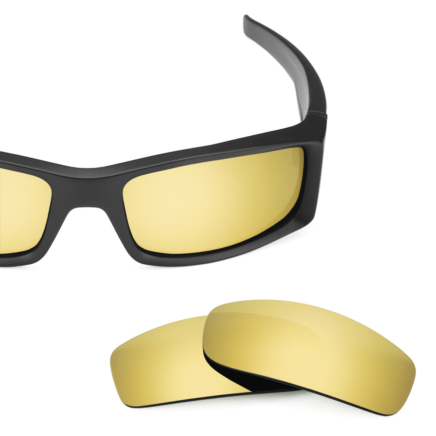 Revant replacement lenses for Spy Optic Hielo Polarized Flare Gold