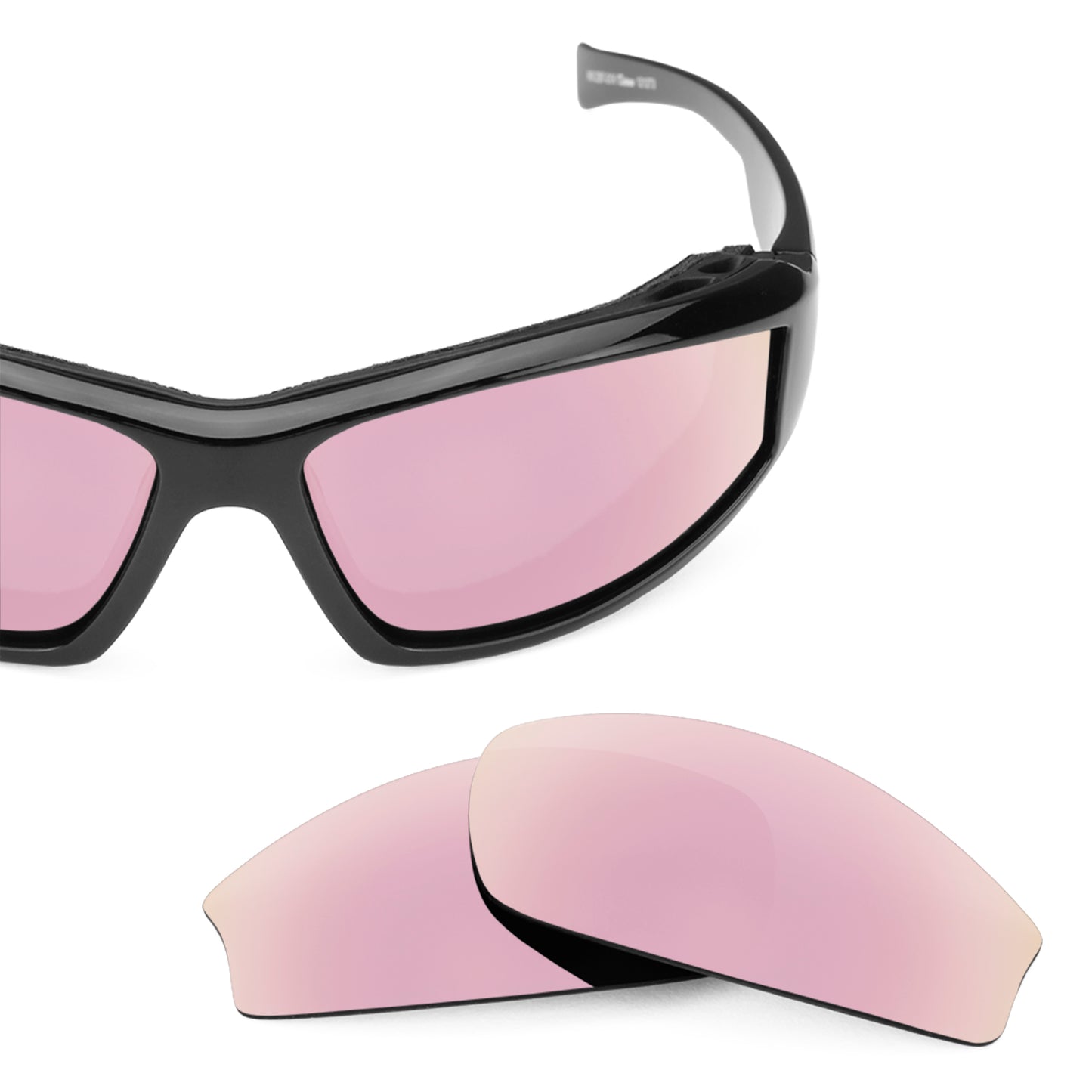 Revant replacement lenses for Wiley X Jake Polarized Rose Gold