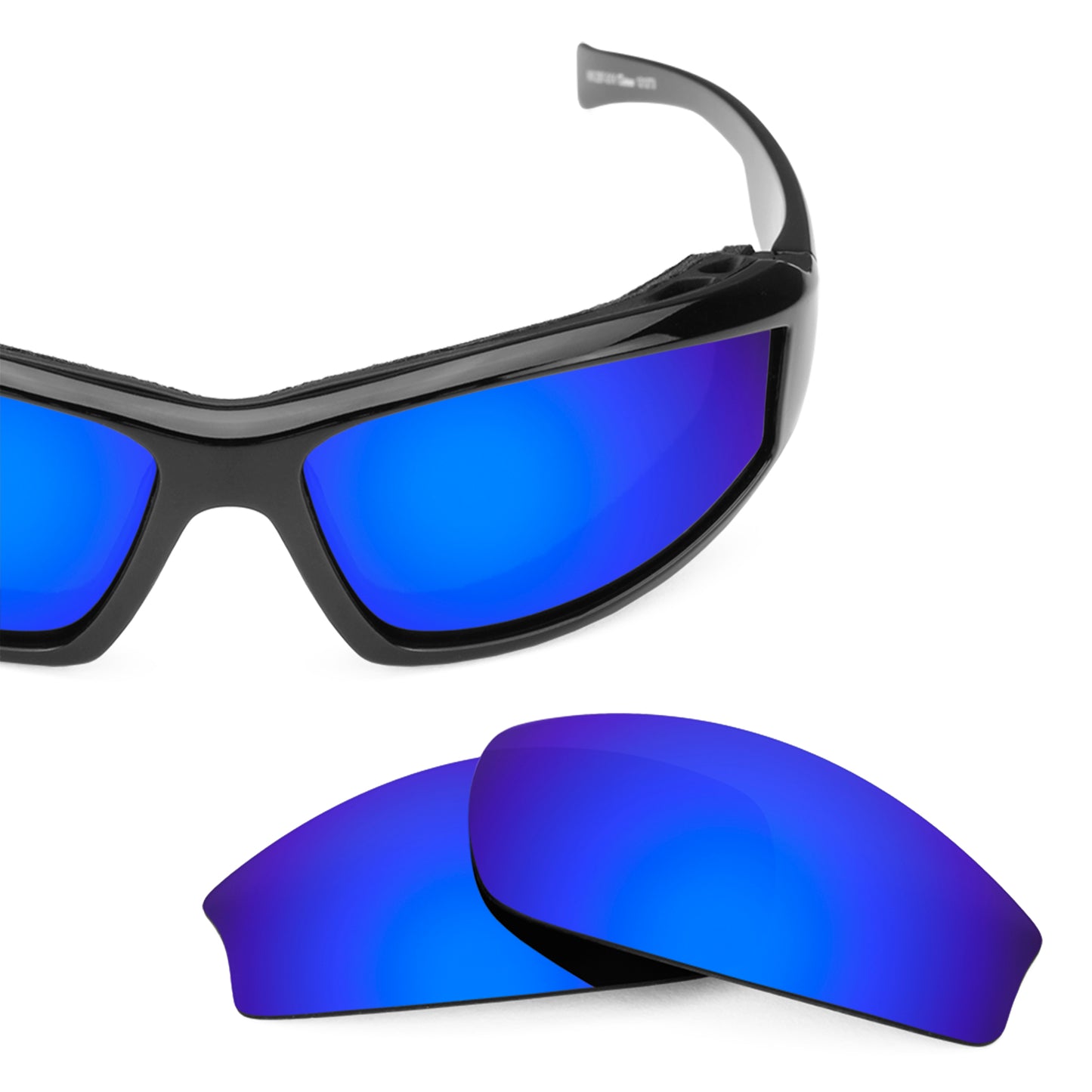 Revant replacement lenses for Wiley X Jake Non-Polarized Tidal Blue